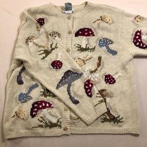 Vintage Mushroom Sweater